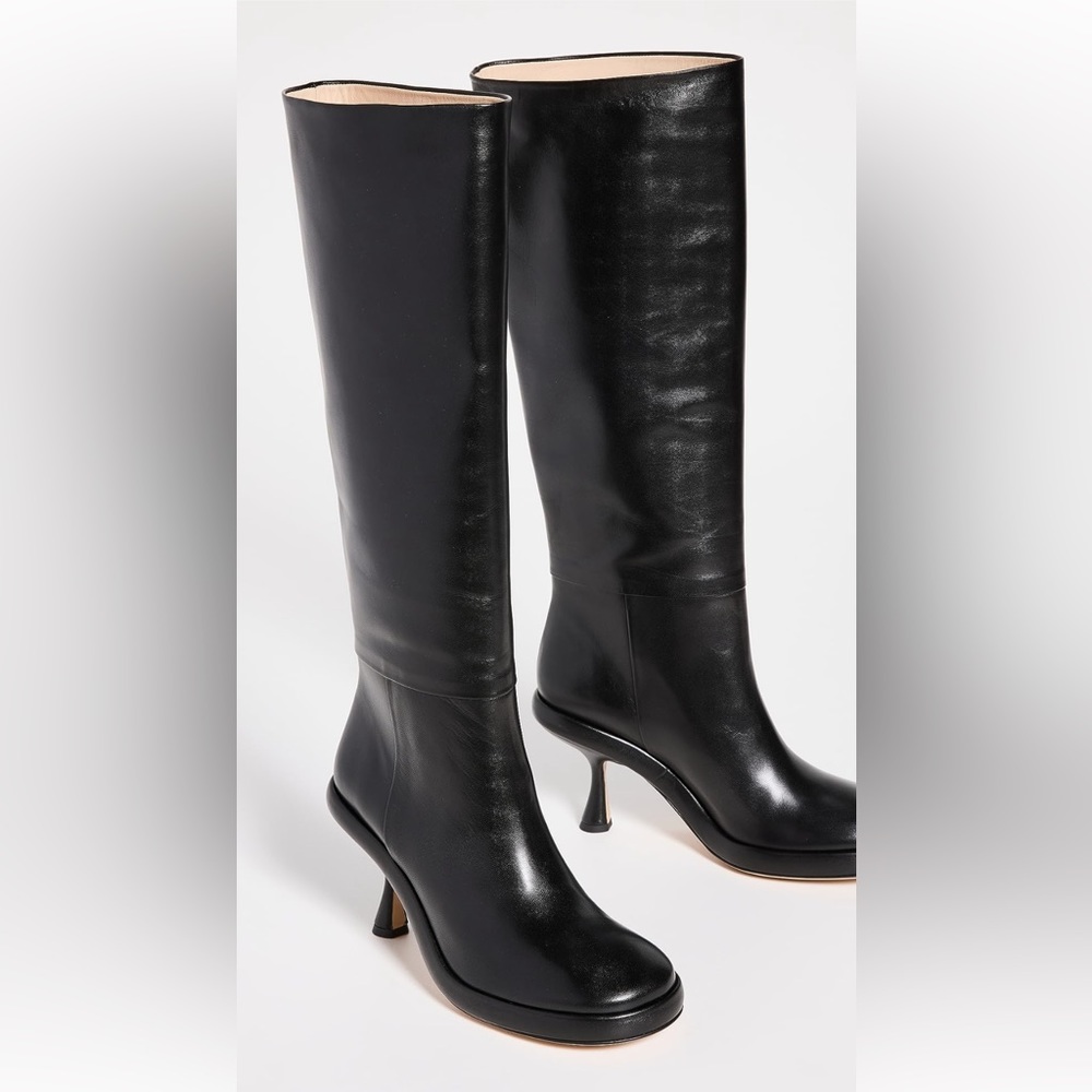 Wandler June Long Boot Lambskin Stiletto Heel made in Portugal from Shopbop